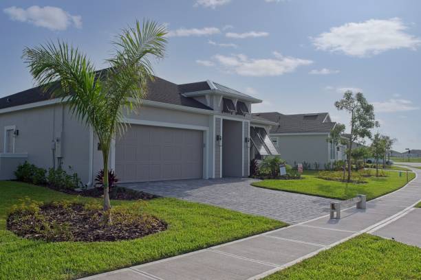 Residential Paver Driveway in Hoschton, GA